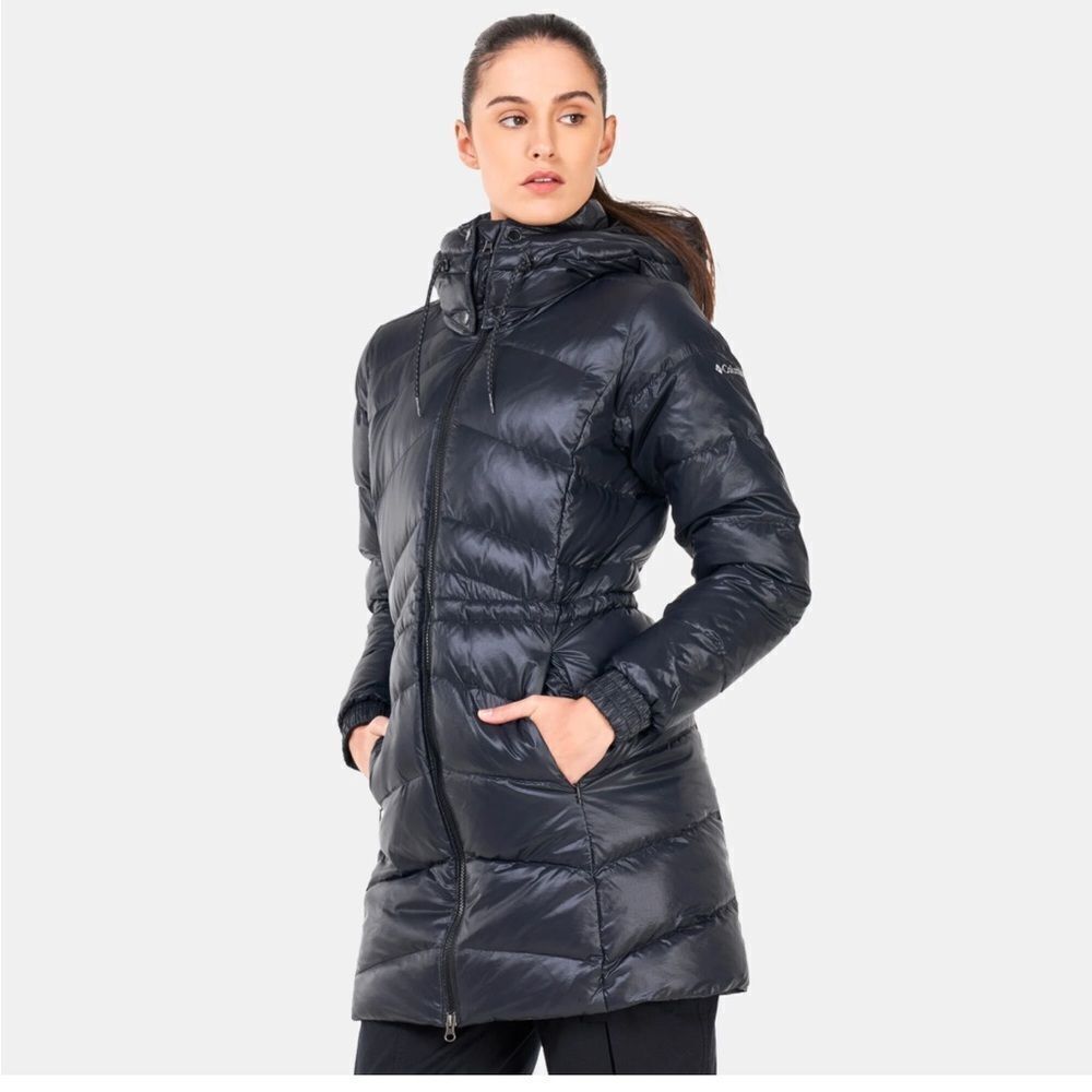 Columbia Women's Icy Heights II Down Mid Jacket in black Size XS NWOT